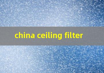china ceiling filter